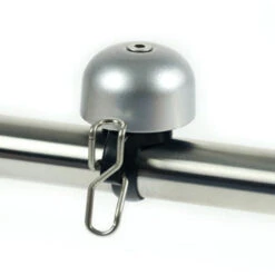 Sonnette De Vélo Grise Paperclip Mini