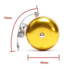 Sonnette De Vélo Vintage Couleur Or -Magasin De Vélos Zefal sonnette de velo vintage couleur or 3