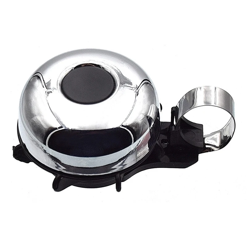 Spanninga Sonnette Rotative Chromé à Friction Pour Vélo 3 Spanninga Sonnette Rotative Chromé à Friction Pour Vélo