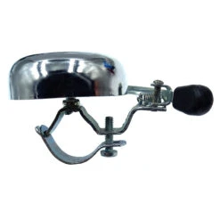 Sonnette Timbre Vintage Chrome Argent Diam 80 Mm -Magasin De Vélos Zefal sonnette timbre vintage chrome argent diam 80 mm 3