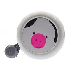 Sonnette Vache Blanche Pour Vélo Enfant