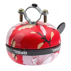 Sonnette Vélo 80 Mm Magnolia Poppy Red Basil -Magasin De Vélos Zefal sonnette velo 80 mm magnolia poppy red basil 3