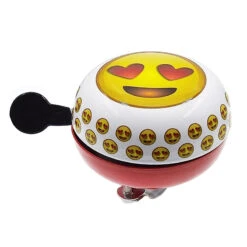 Sonnette Vélo Ding Dong Smiley Coeur 80 Mm -Magasin De Vélos Zefal sonnette velo ding dong smiley coeur 80 mm 3
