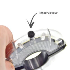 Soucoupe Lumineuse Bleu Pour Roue De Vélo -Magasin De Vélos Zefal soucoupe lumineuse bleu pour roue de velo 2