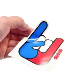 Sticker Oh Yeahhh – Bleu Blanc Rouge -Magasin De Vélos Zefal sticker oh yeahhh bleu blanc rouge 2