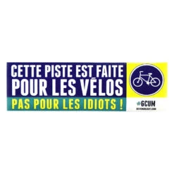 Sticker Pistes Cyclables 2017