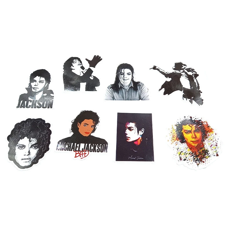 Stickers Michael Jackson Pour Décoration Sur Cadre Vélo 4 Stickers Michael Jackson Pour Décoration Sur Cadre Vélo – Image 2