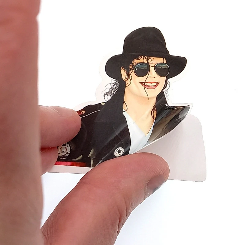 Stickers Michael Jackson Pour Décoration Sur Cadre Vélo 6 Stickers Michael Jackson Pour Décoration Sur Cadre Vélo – Image 4