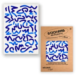 Stickers Réfléchissants Pour Cadre De Vélo Motif Louvre Will.B -Magasin De Vélos Zefal stickers reflechissants pour cadre de velo motif louvre willb 4