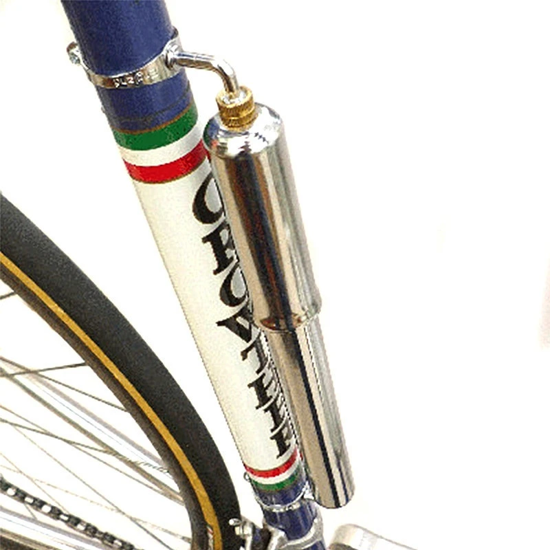 Support De Pompe Chromé Sur Cadre De Vélo Vintage 7 Support De Pompe Chromé Sur Cadre De Vélo Vintage – Image 5