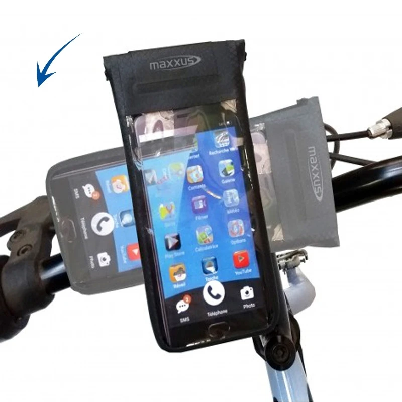Support Imperméable Pour Smartphone Sur Vélo 5 Support Imperméable Pour Smartphone Sur Vélo – Image 3