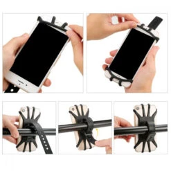 Support Pour Smartphone En Silicone Pour Guidon Vélo -Magasin De Vélos Zefal support pour smartphone en silicone pour guidon velo 2