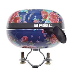 Timbre Vélo Bleu Big Bell Bloom 80 Mm - Basil -Magasin De Vélos Zefal timbre velo bleu big bell bloom 80 mm basil 2