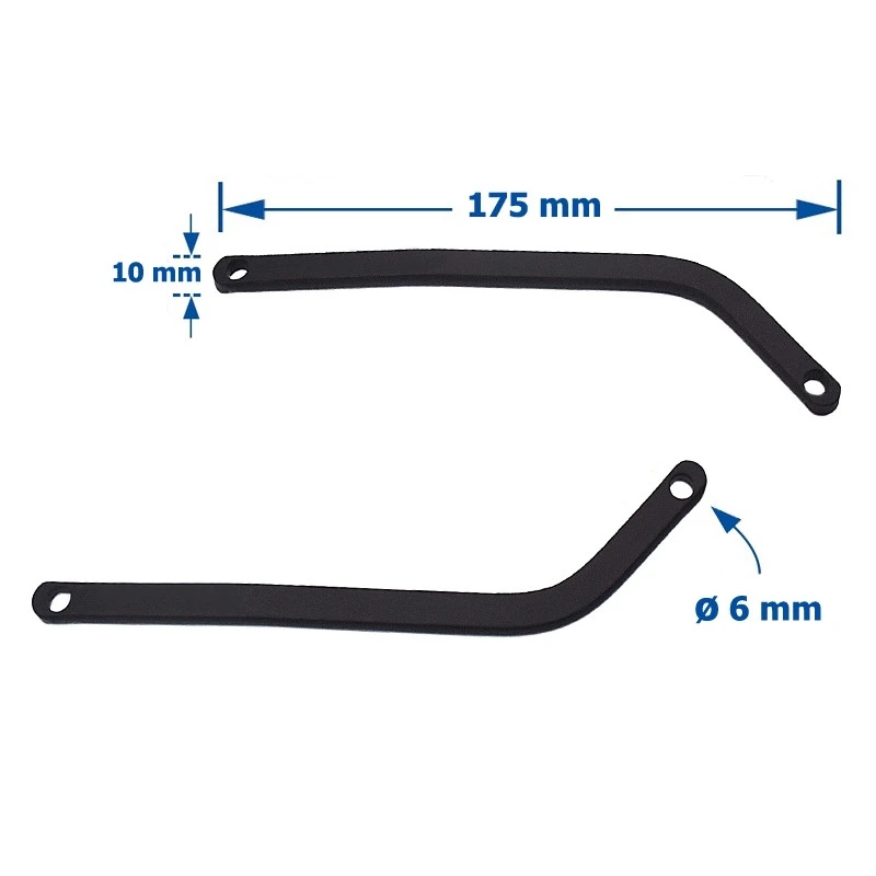 ARCADE Tringle Plate Pour Porte-bagages Vélo 4 ARCADE Tringle Plate Pour Porte-bagages Vélo – Image 2