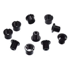 Vis Cheminée Noires Pour Pédalier Double Plateau - Par 5 Newton -Magasin De Vélos Zefal vis cheminee noires pour pedalier double plateau par 5 newton 3